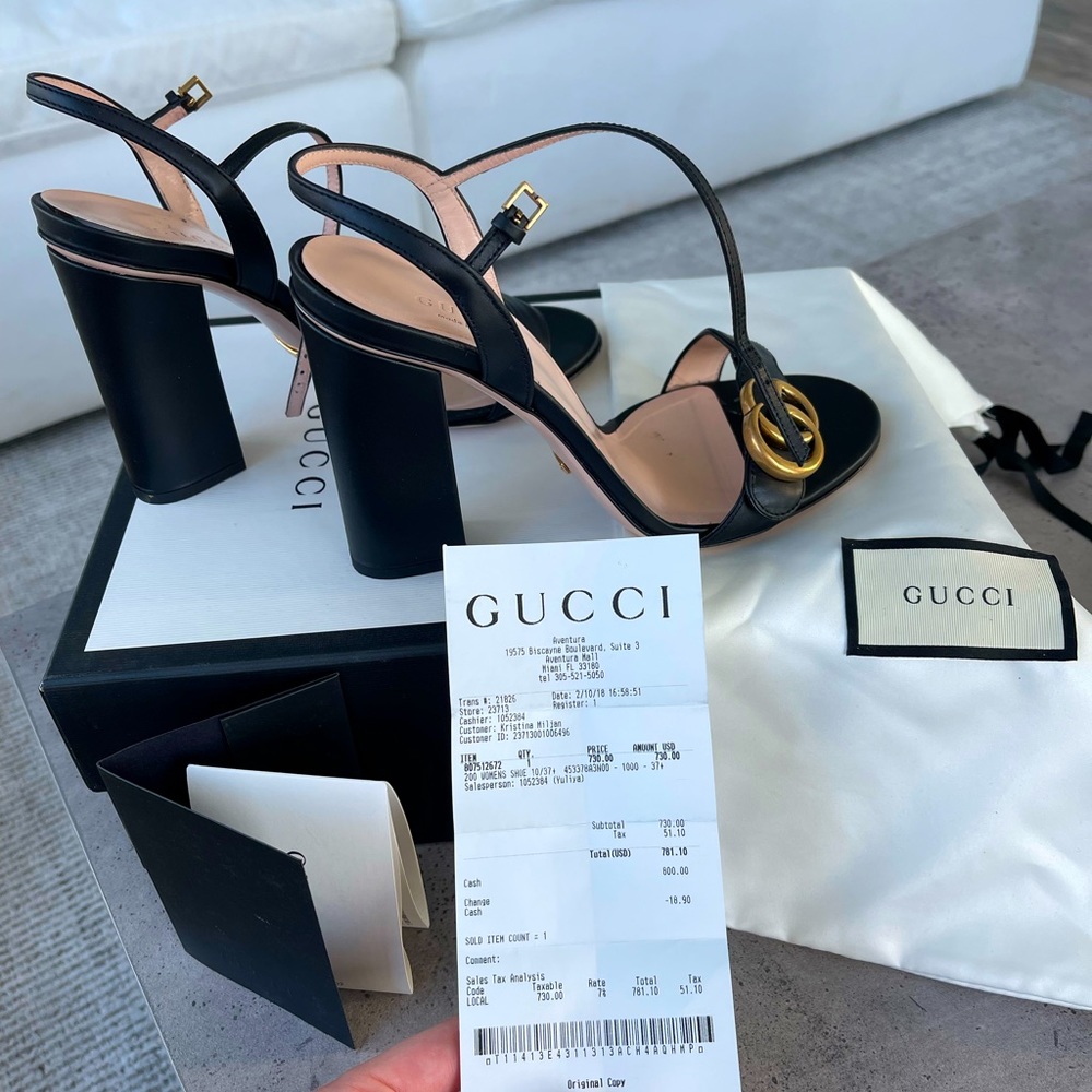 Gucci high heels